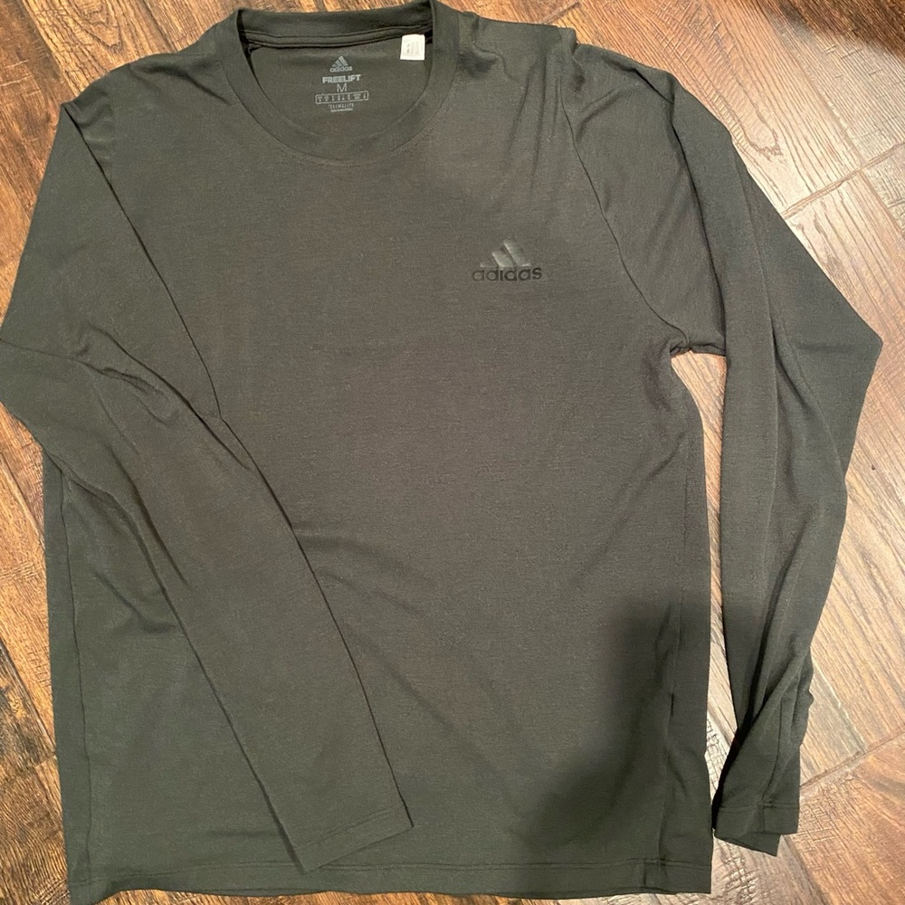 Adidas men’s Climalite long sleeve performance tee. Size medium